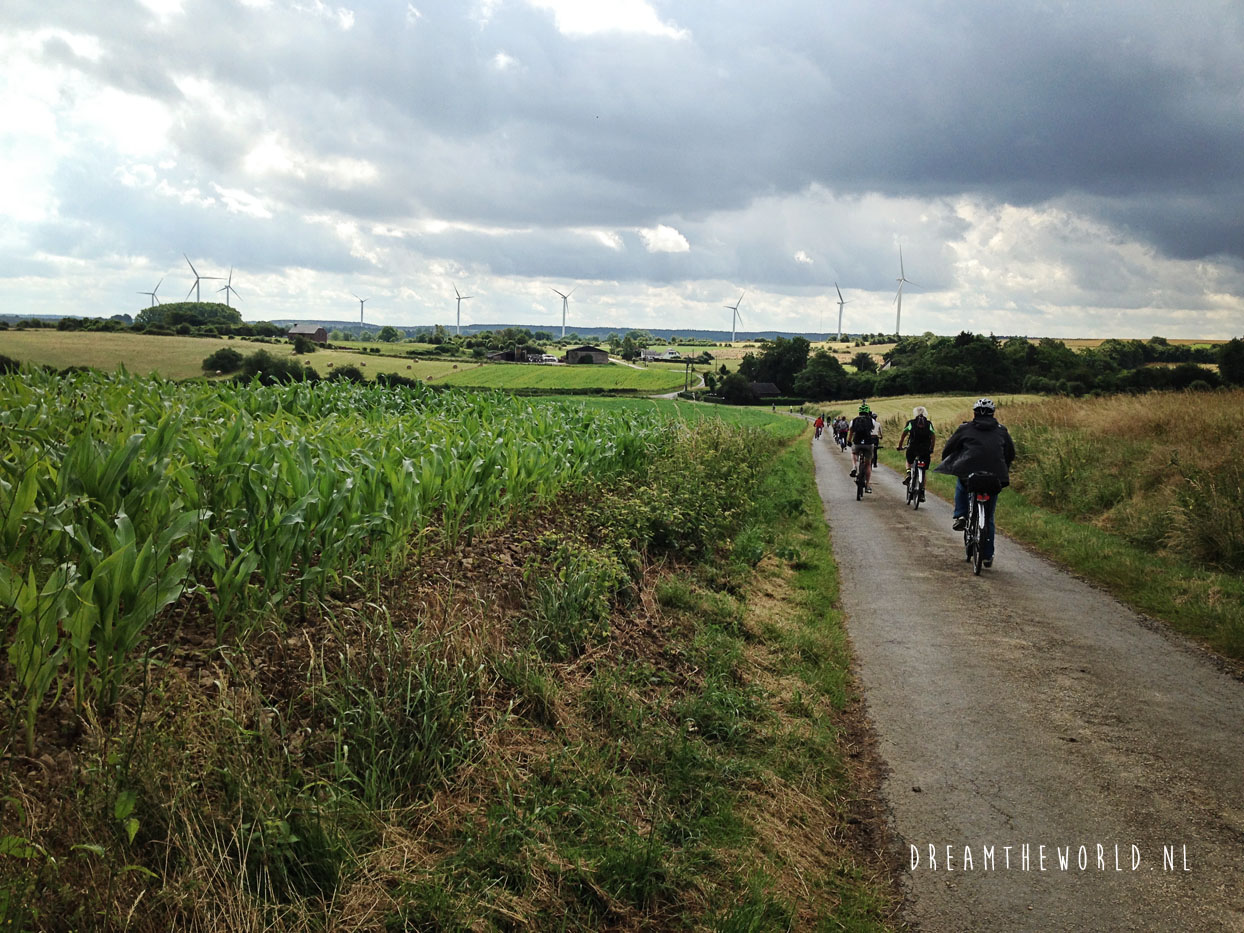 Fietsen in Wallonië Lompret