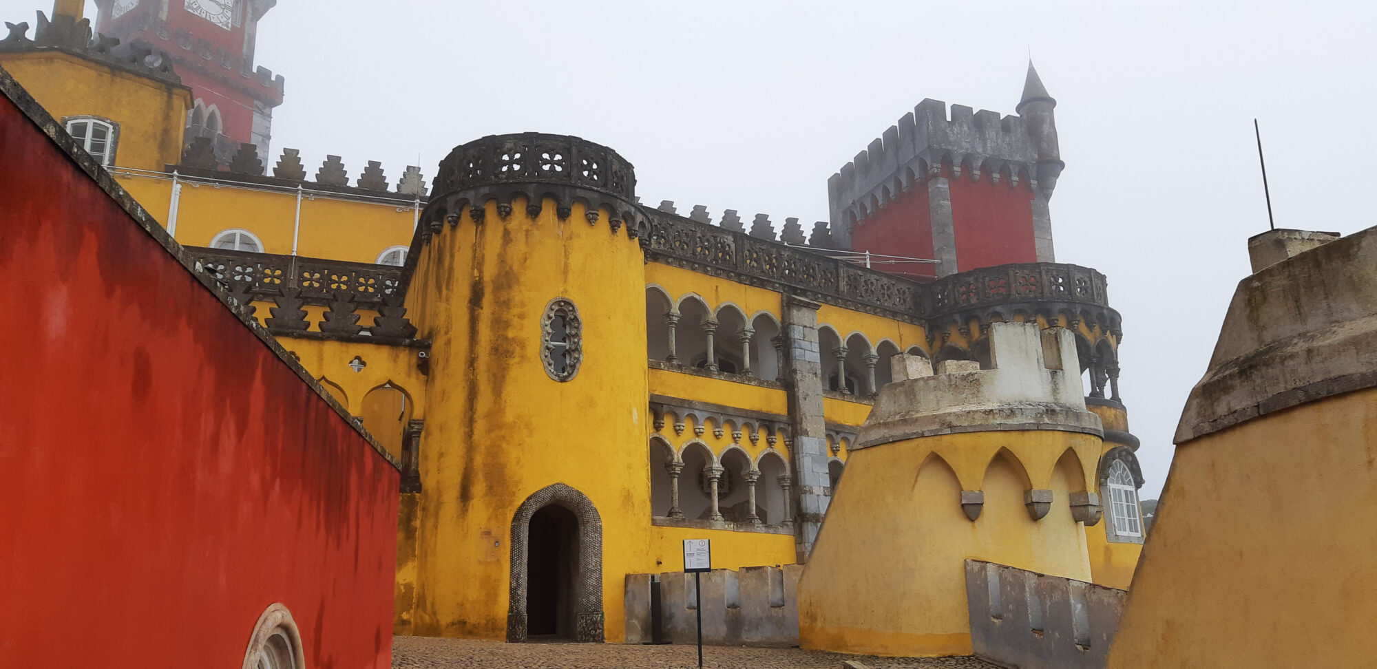 Pena Palace Sintra / Paleis van Pena Sintra