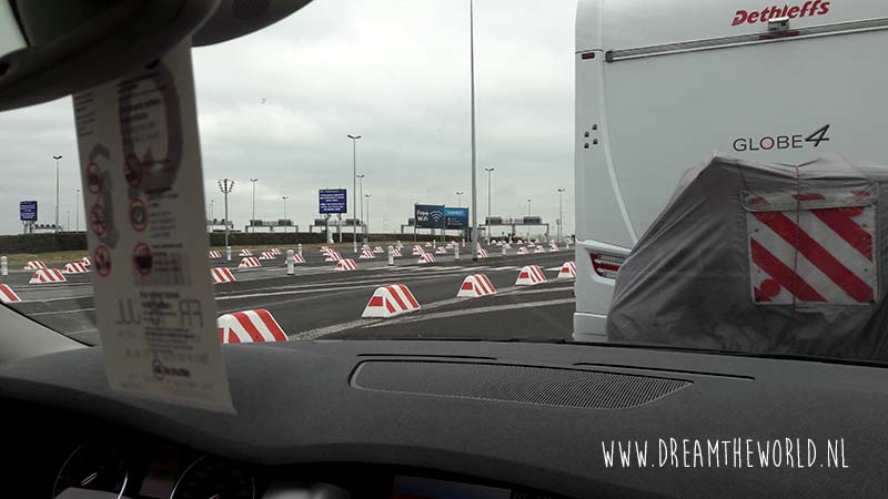Met de auto naar Engeland via de kanaaltunnel trein Calais Folkstone